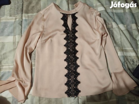 Pezsgőszínű blúz