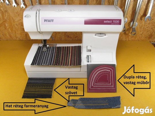 Pfaff Select 1530-as varrógép 10 év garanciával (elkelt)
