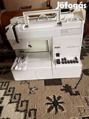 Pfaff, gyűjteményből, beállított, szépen varr