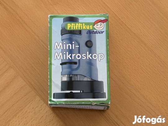 Pfiffikus Mini-mikroszkóp 20-40x új csomagolás sérült