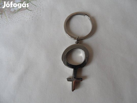 Pfizer fém kulcstartó