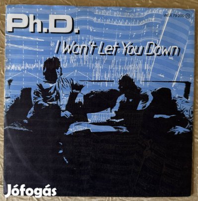 Ph.D. I Won't Let You Down német maxi single bakelit hanglemez