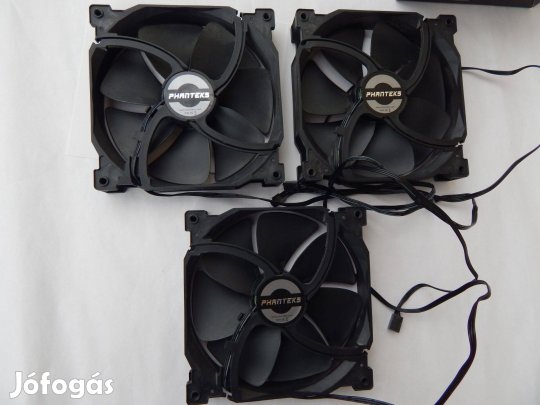 Phanteks PH-F140 SK PWM 140mm Venti 3Db-os Szettben Dobozában