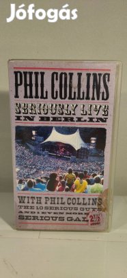 Phil Collins Seriously Live In Berlin koncert VHS videókazetta