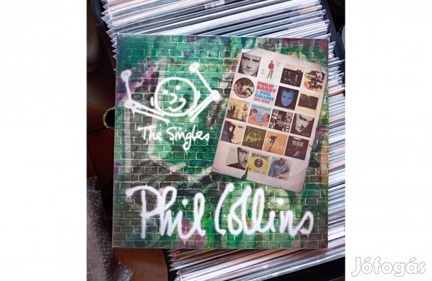 Phil Collins - The Singles Dupla Bakelit Lemez LP Bontatlan