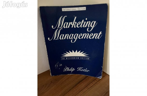 Philip Kotler: Marketing Management marketing marketing angol könyv