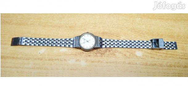 Philip Persio Quartz Water Resistant fém csatos női karóra, kiváló áll