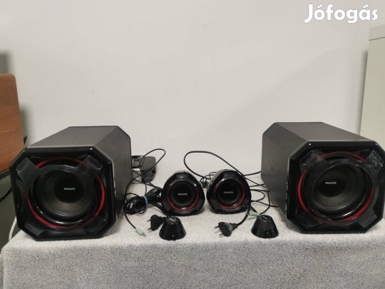 Philips 2.1 prémium hangzással 