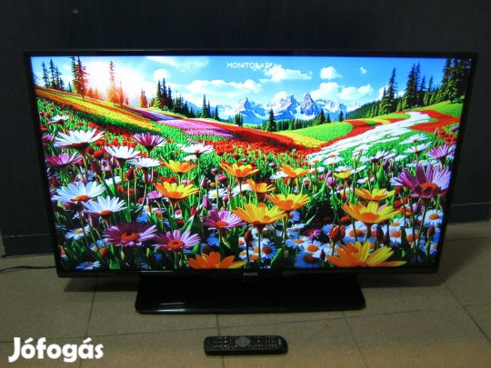 Philips 42PFL3188H 107 cm Full-HD LED TV, jótállással. nmb