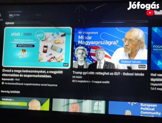 Philips 42Pfh5609 LED SMART Televízió, 107 CM Alkatrésznek Javitásra