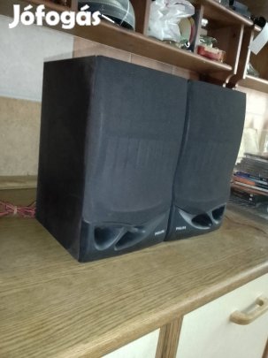Philips 6 Ohm 100 watt reflex hangfal pár hibátlan hanggal 