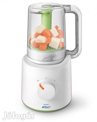 Philips Avent 2:1-ben pároló és turmix SCF870/20 OUTLET termék