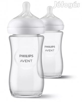 Philips Avent Natural Response üveg cumisüveg 240 ml 2 db-os csomag,
