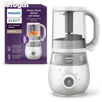 Philips Avent Premium 4:1-ben pároló- és turmix SCF883. OUTLET termék