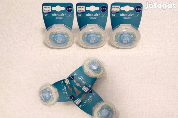 Philips Avent Ultra Air cumi 0-6 hó (új, bontatlan)