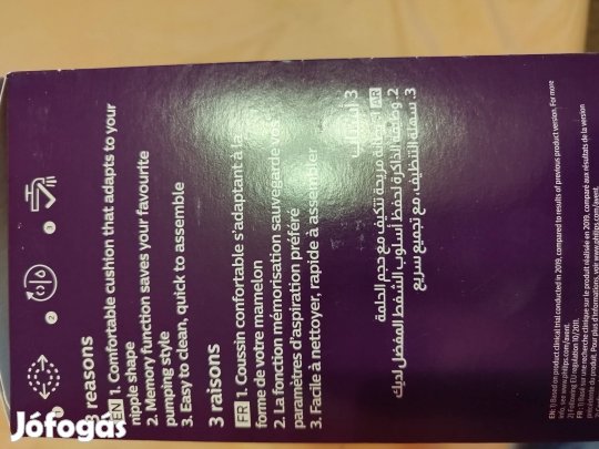 Philips Avent mellszivó uj eladó