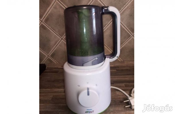 Philips Avent pároló és turmix 2 az 1-ben egészséges bébiétel-készítő