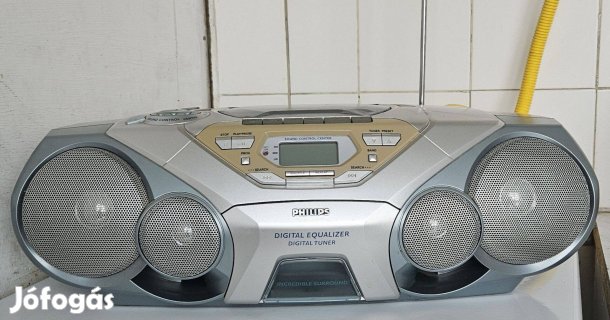 Philips Az1560 4 hangszórós digitális rádió Kiváló hangzás