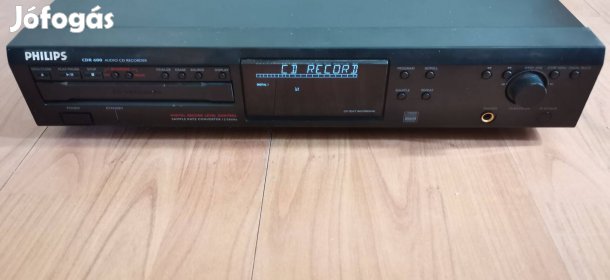 Philips CDR600 típusú cd játszó lejátszó író olvass !