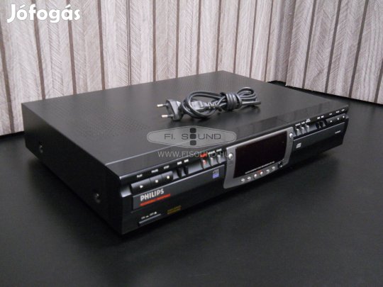 Philips CDR765 , 2 lemezes CD író és  lejátszó