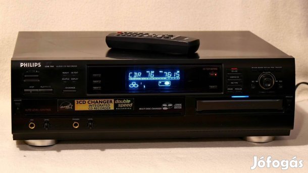 Philips CDR-785 audio cd író + távirányító