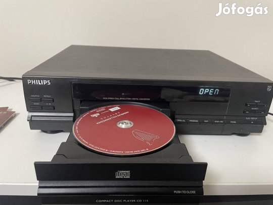 Philips CD 115 CD lejátszó, MIDI méret
