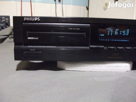 Philips CD - 614 CD lejátszó ( Alisca Audio tuninggal )
