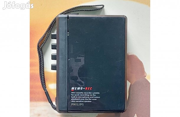 Philips D6290/00X Diktafon Walkman Kazettás MAGNÓ Felvételi Funkció