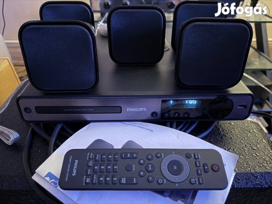 Philips DVD cd radio erősítő házimozi egyben