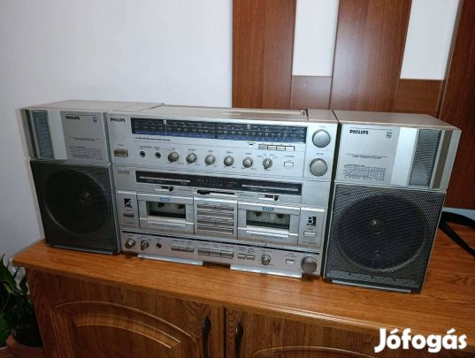Philips D 8734/00 Boombox motorvezérelt Csúcsmodell (Hibás!)