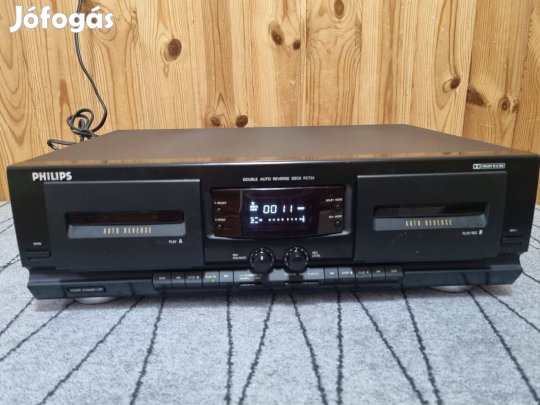 Philips FC 731 dupla kazettás magnódeck