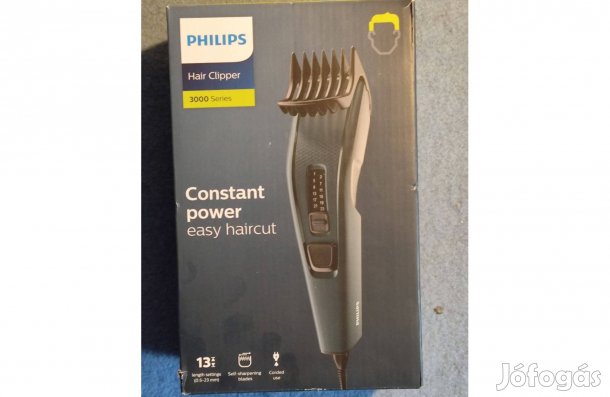 Philips HC3505/15 Series 3000 hajvágó, bontatlan új, reklám ár!