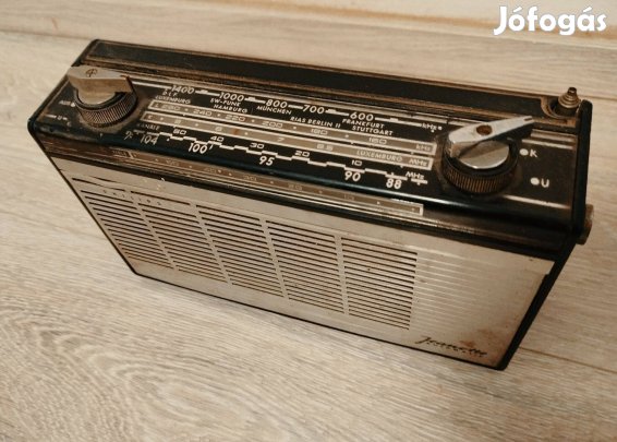 Philips Jeanette Am/Fm. Rádió 1965 és Videoton strand táskarádió 1968