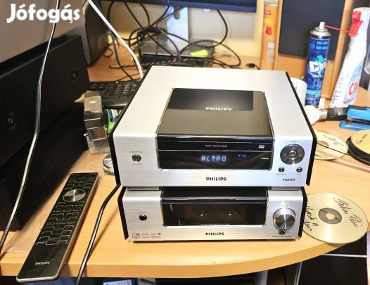 Philips MCD908 Csőves Erősítő+ RDS Text+MP3 CD Lejátszó
