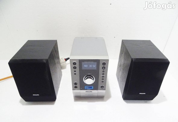 Philips MCM394/12 mikro Hifi mini Hi-Fi CD lejátszó erősítő Rádió