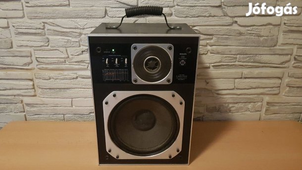 Philips MFB 586 Motional Feedback vintage aktív hangfal