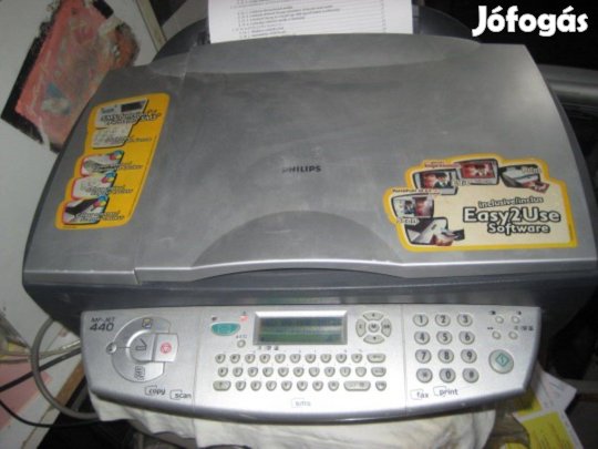 Philips MF-Jet 440 multifunkciós nyomtató hibásan