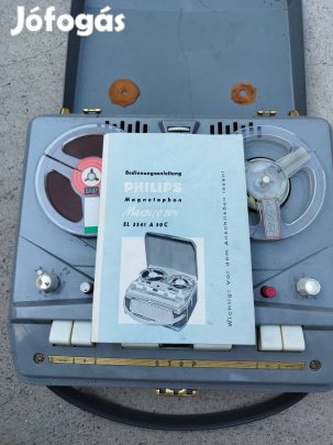 Philips Maestro 104, EL 3541 A/30C szalagos magnó