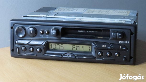 Philips RC 408 retro kazettás rádió magnó
