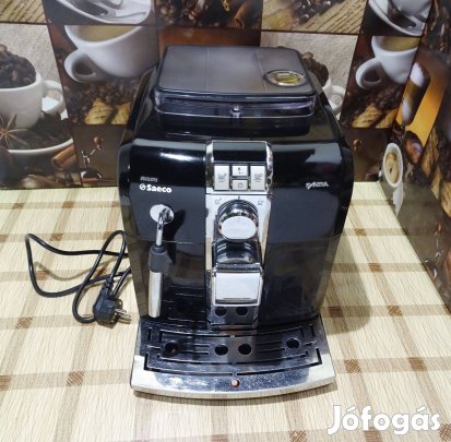 Philips Saeco Syntia automata kávégép kávéfőző presszógép fekete