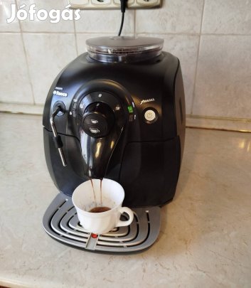 Philips Saeco Xsmall automata kávéfőző , darálós kávégép szervizelve 