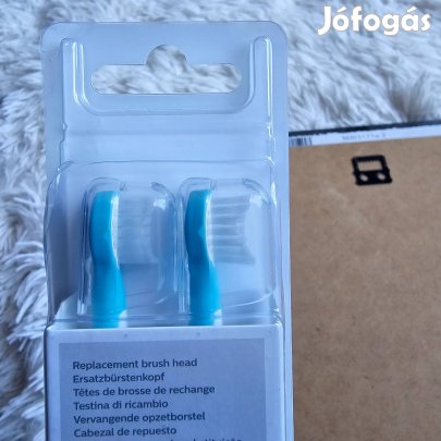 Philips Sonicare 2 db os gyerek csere fej új
