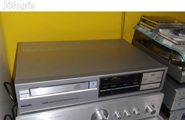 Philips cd 204 hifi cd lejátszó,high end felújítva