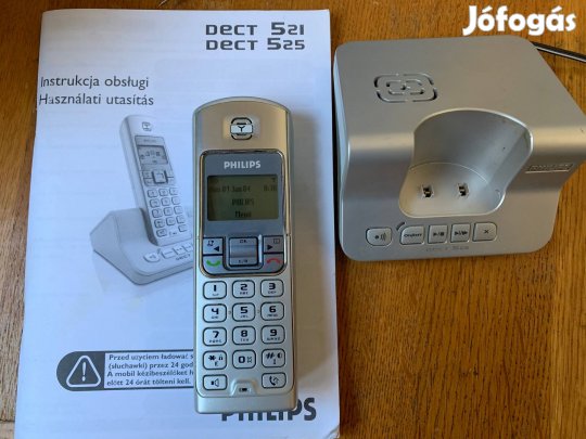 Philips dect 525 üzenetrögzítős telefon