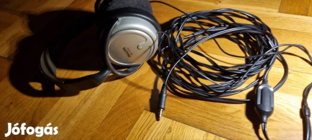Philips fejhallgató 7 méteres kábellel 