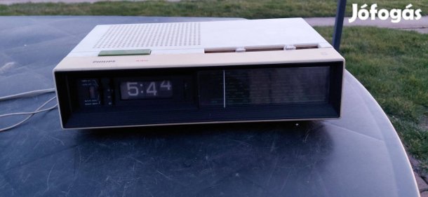 Philips forgólapos órás rádió