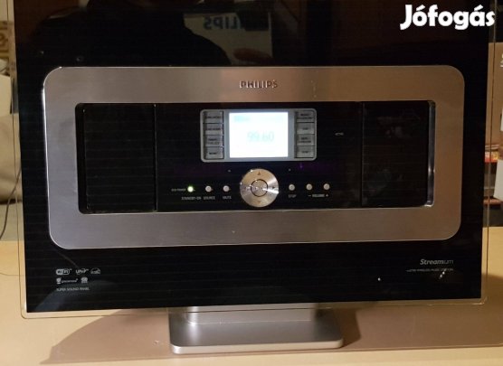 Philips hifi RDS rádió tuner, Wifi, AUX Sony, Samsung, LG