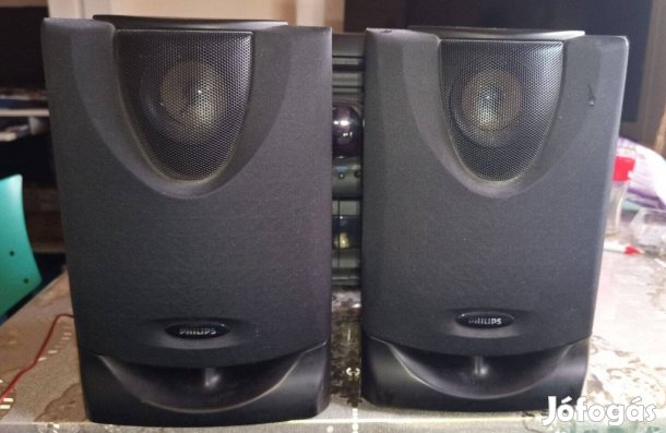 Philips hifi reflex, fa hangfalpár posta is