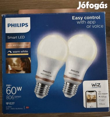 Philips led izzó e27 wi-fi 
