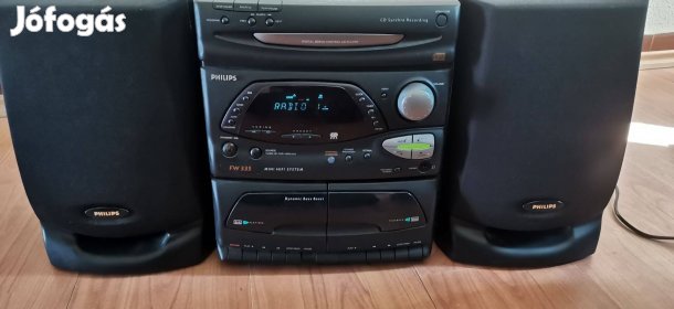 Philips minihifi mini hifi hangfal rds aux